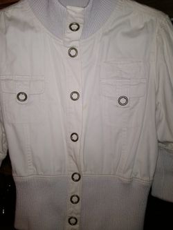 Button up jacket. Large size