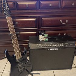 Guitar And Amp Combo For Sale! PLEASE READ DESCRIPTION!!!!