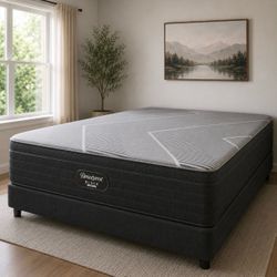 ✨ Limited Time Special Offer – California King Size Mattress BeautyRest Black Hybrid 16” Ultra Plush | Factory Sealed • Same-Day Delivery Available