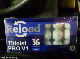 NEW Titleist PRO V1 36PACK reload golf balls