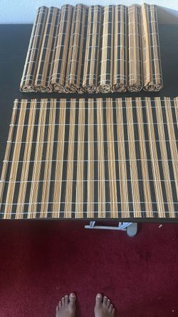 Bamboo Placemats Set of 10
