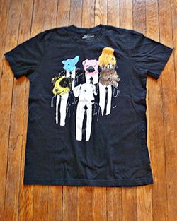 Real Reservoir Dogs Cotton Graphic Print Unisex Tee, Size M