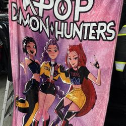 K-pop Demon Hunter Blanket $20 Each