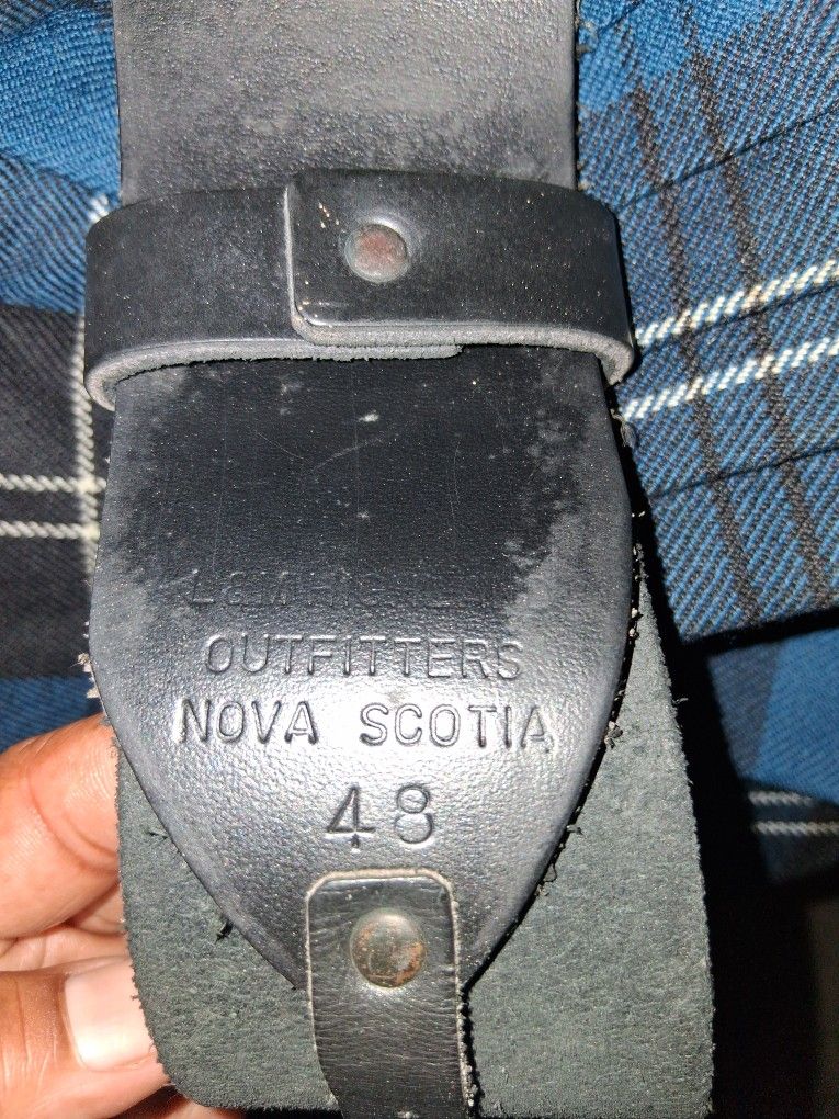 Authentic SCOTTISH KILT with Leather Belt And Buckle