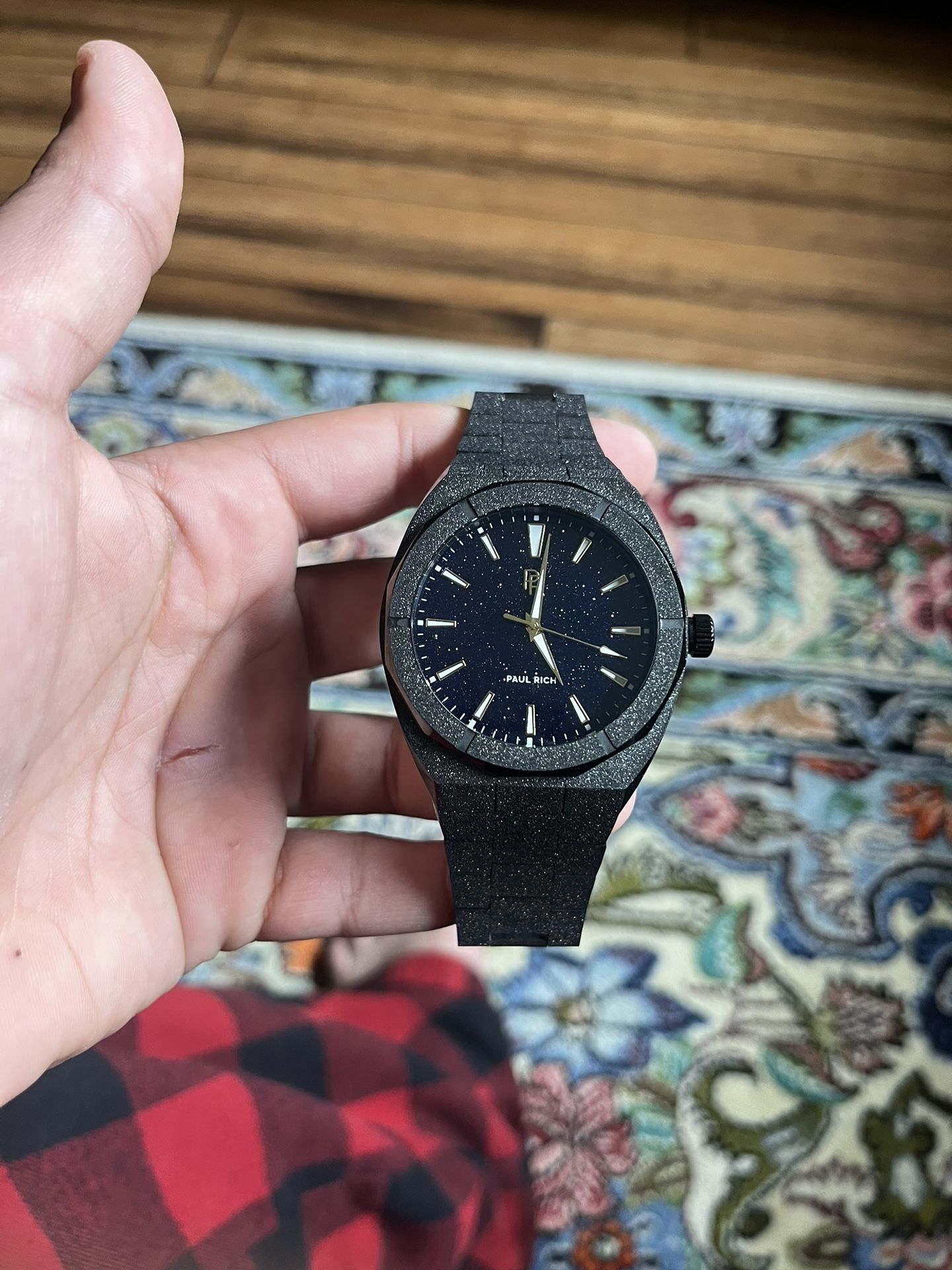 Paul Rich Watch - Black Frosted Stardust