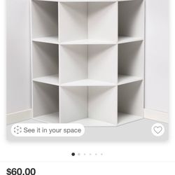 Corner Shelf Unit 