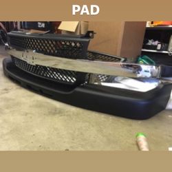99-02 HD grill and HD bumper pad 