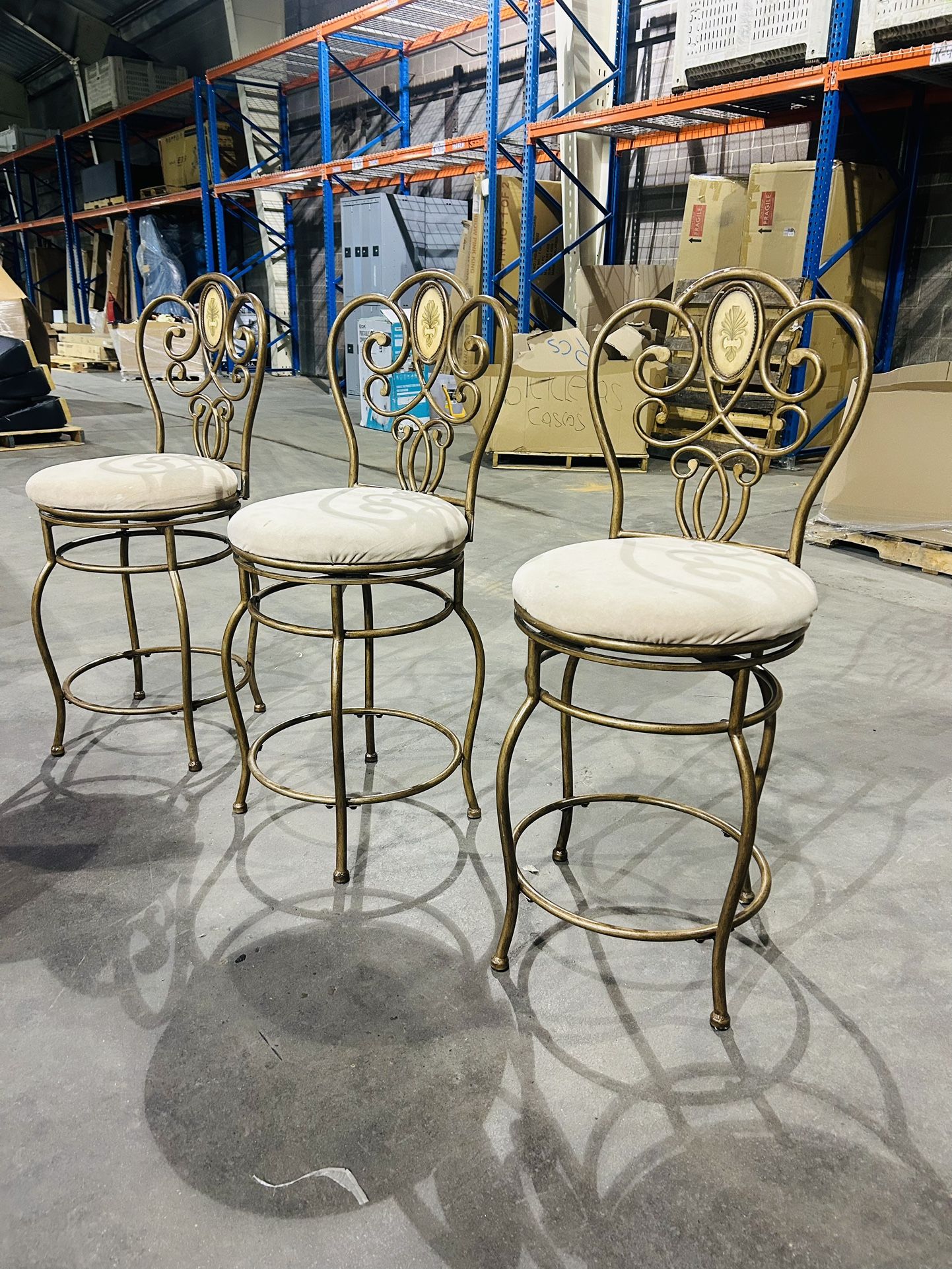 3 Beautiful Swivel Stools