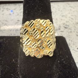 10KT Nugget Ring 41376-1
