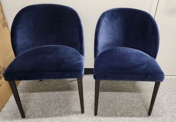 Crate & Barrel Camille Italian Dining Chairs