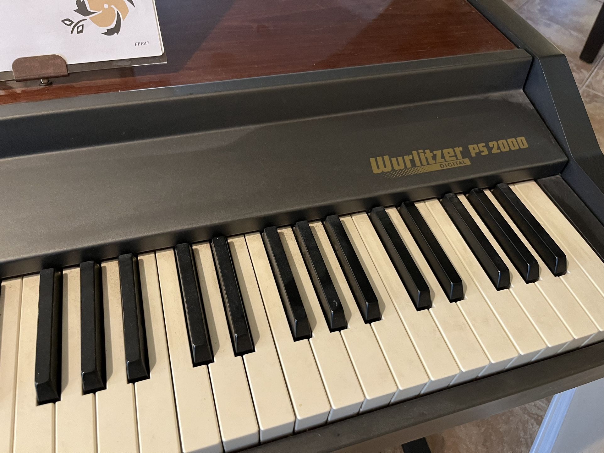 Digital Electric Keyboard - Wurlitzer Ps 2000
