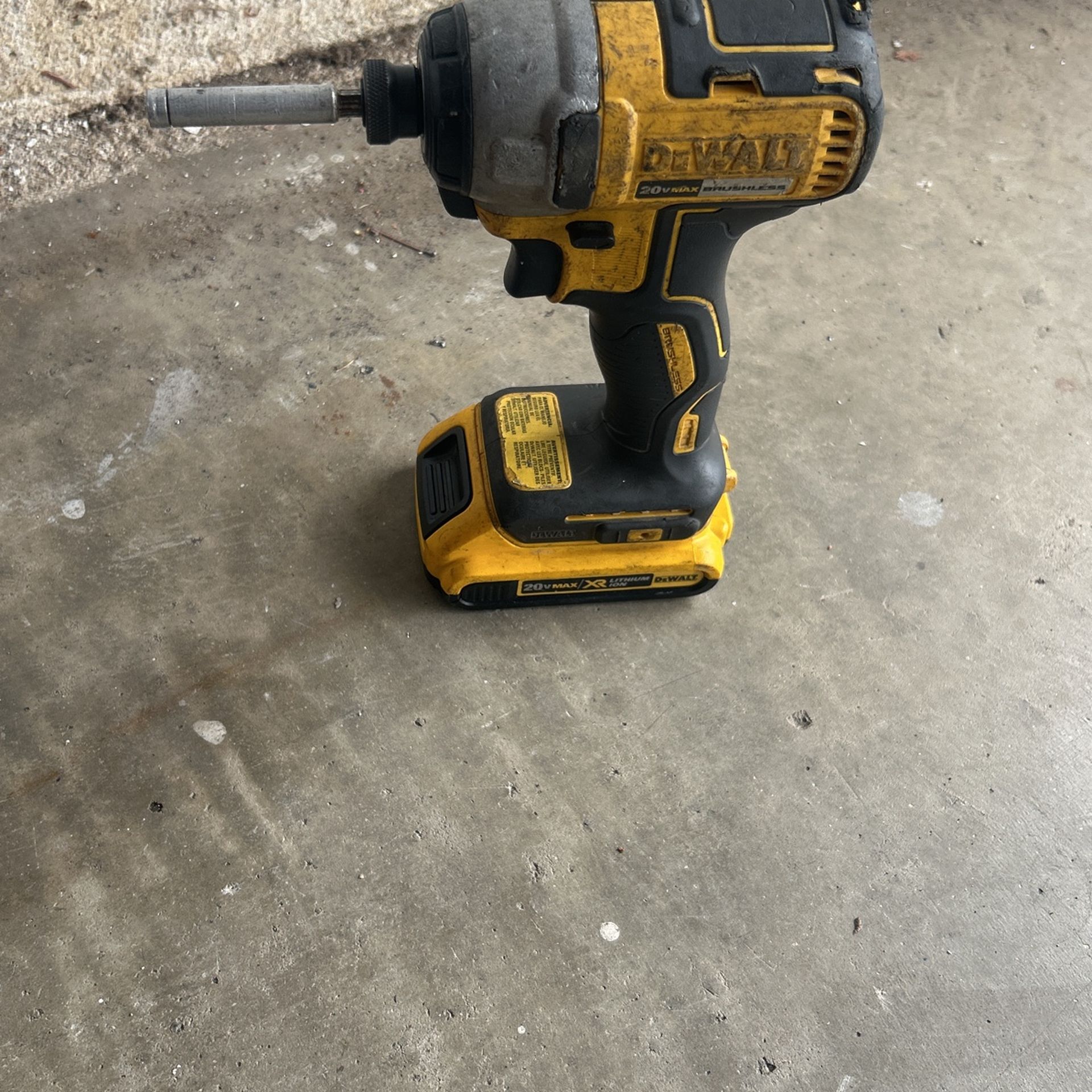 Dewalt Impact Drive 1/4 Inch Brushless Motor