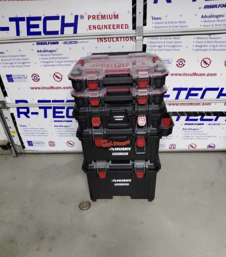Husky Build-Out Packout Tool Boxes