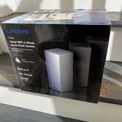Brand new Linksys Velop WiFi Mesh 3 Pack 