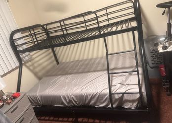 Bunk bed frame