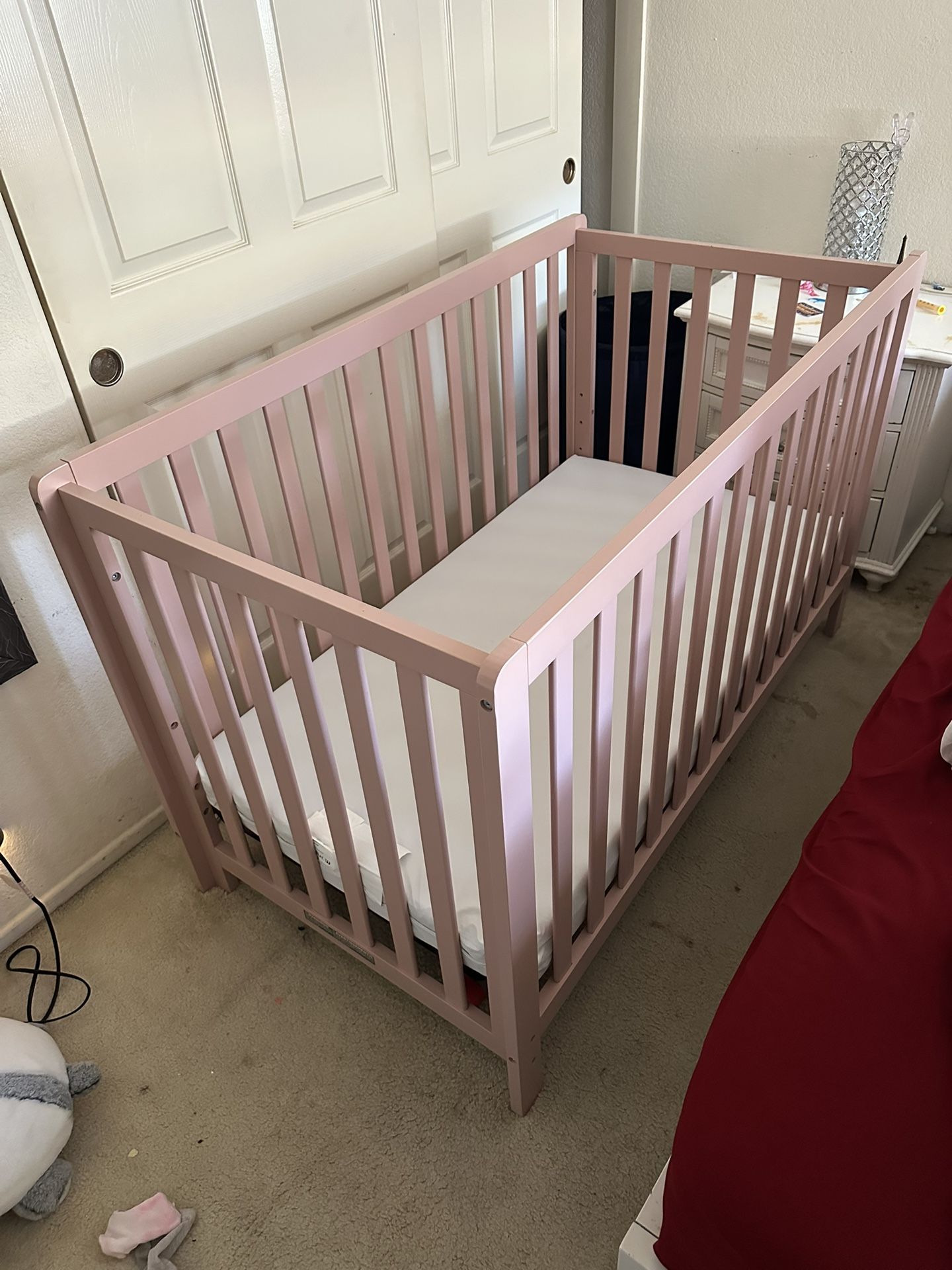 Pink Crib