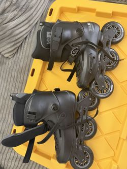 Unisex Black Powerslides Roller Blades