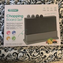 5 Piece Cutting Board Set