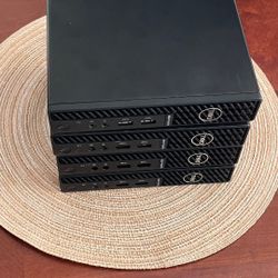 Dell  MINI PC -Desktop 11 Pro 
 Core i5 -10Th -Mini PC 16Gb RAM 256GB SSD Wi-Fi
(LOT OF FOUR) # 4 chargers 
