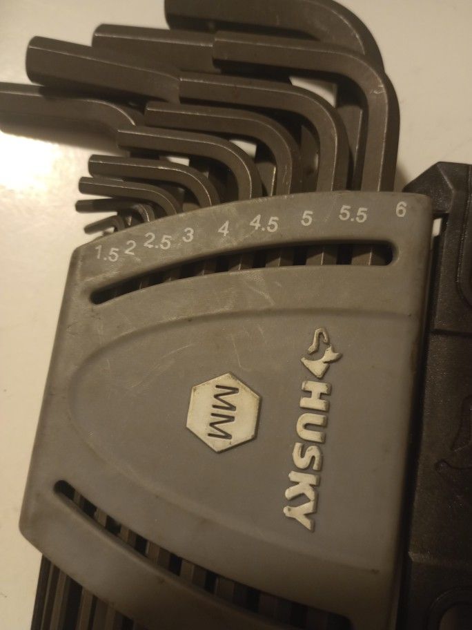 HUSKY 26PC BALL END HEX KEY SET 10 for Sale in Garden Grove, CA OfferUp
