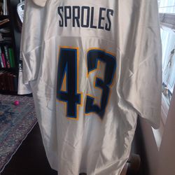 San Diego Chargers Sproules Football Jersey