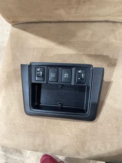 2015-2017 Toyota Camry Hybrid Storage Box: L and R Heat Buttons EV & ECO Mode Included