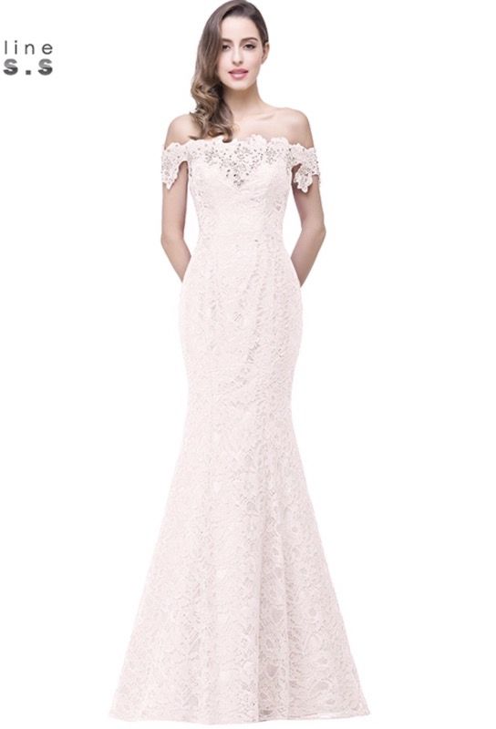 New mermaid wedding bride dress