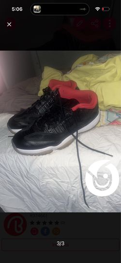 Air Jordan 11 Retro Low IE 'Bred' 2021