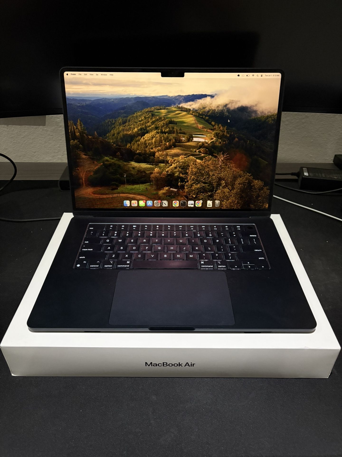 MacBook Air M3 15inch - 8GB Memory - 256GB Hard drive
