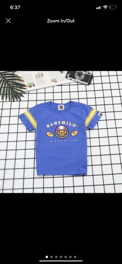 Bape Baby Milo Football T Shirt For Kid