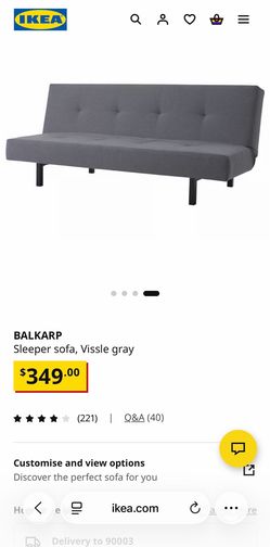 IKEA - Futon / sleeper sofa
