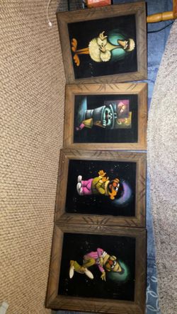 Vintage Sesame Street Paintings