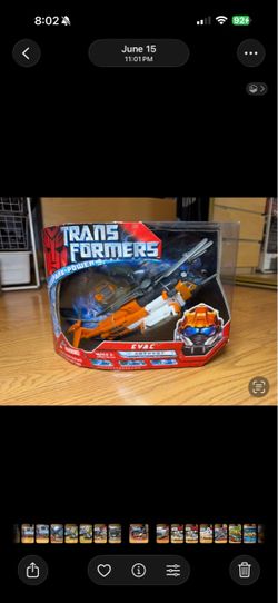 Evac AllSpark Power Sealed MISB MOSC Voyager Movie Transformers 2007