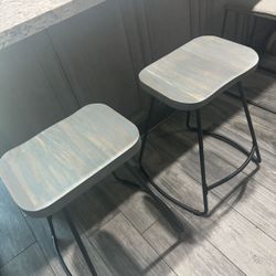 Bar Stools Set Of 2 (24 In) New 