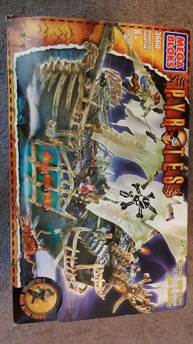 Mega Bloks Pyrates Dread Eye's Phantom 3660