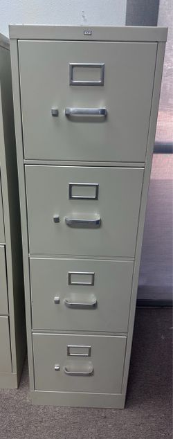 HON 4-Drawer Vertical Metal Filing Cabinet