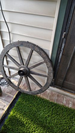 Big wooden Wheel