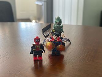 Stocking gifts!!! Marvel Custom Minifigures Spider-Man Doctor Strange Green Goblin Set