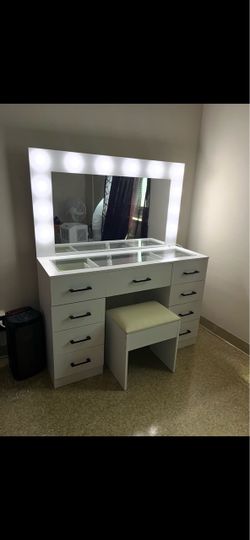 White Vanity