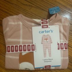 Baby Girl’s One piece Sleeper 18 months