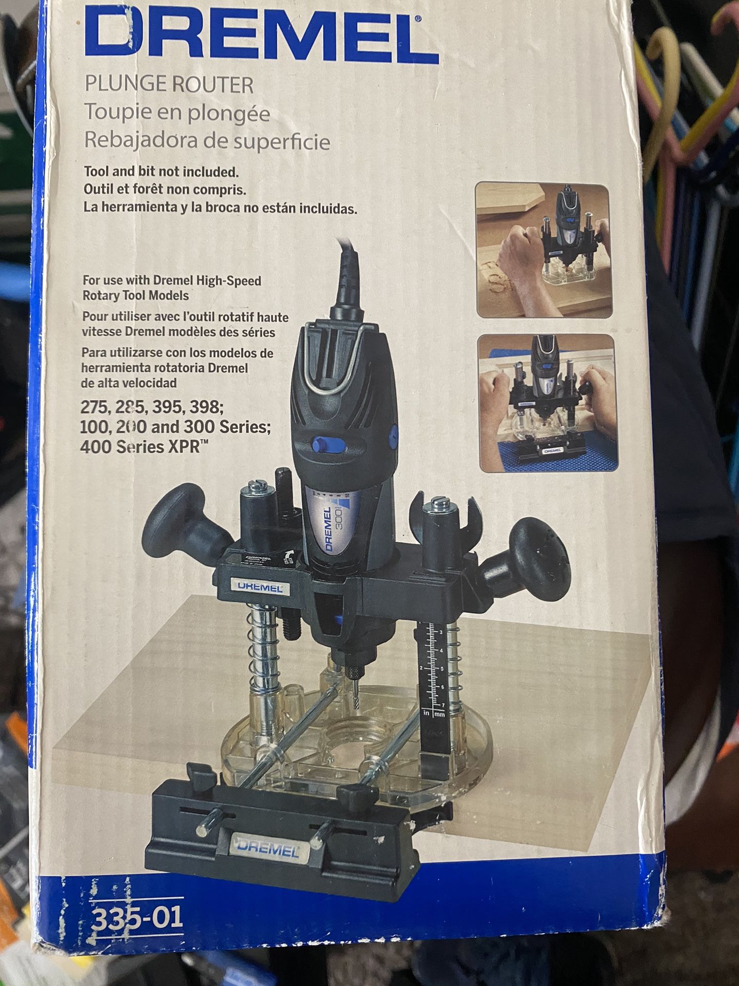 Dremel plunge router