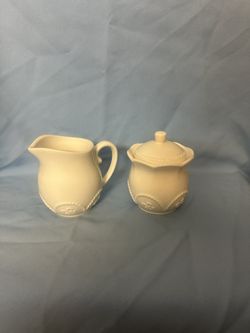 Princess House Marbella Sugar And Creamer Set