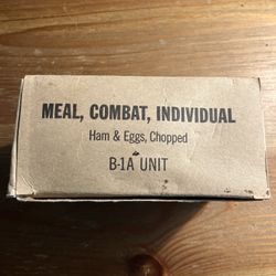 Vietnam War Ear MCI Military Ration/C-Ration Ham And Eggs Chopped 1967