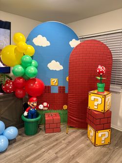 Super Mario party props