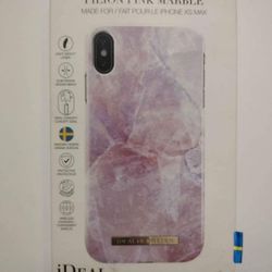 iDeal of Sweden Printed Case for Apple iPhone XS Max - Pilion Pink Marble