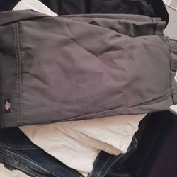 New Dickies, Levy's pants, shorts, jeans