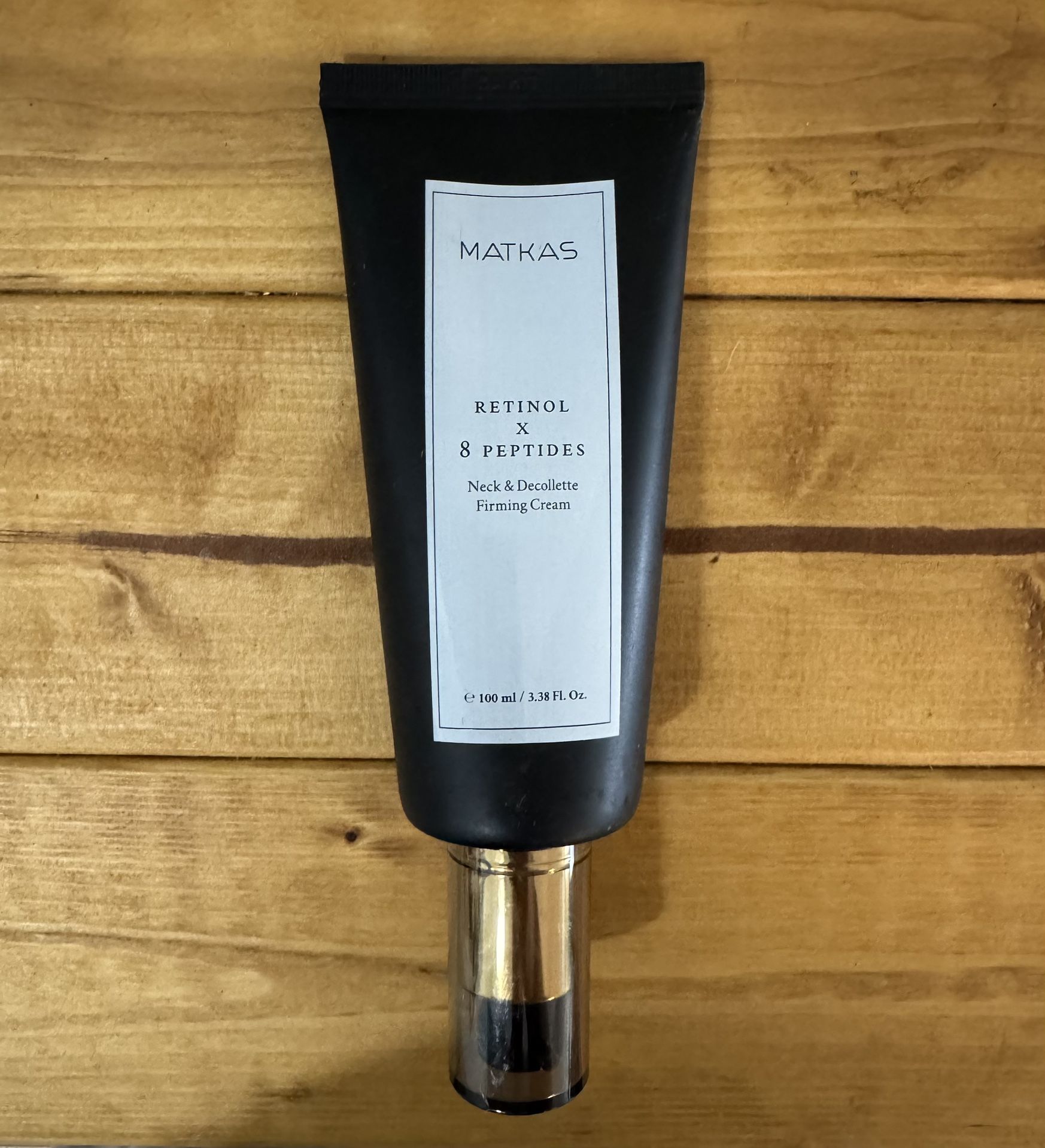 MATKAS Retinol X 8 Peptides Neck & Decollette Firming Cream 3.38oz