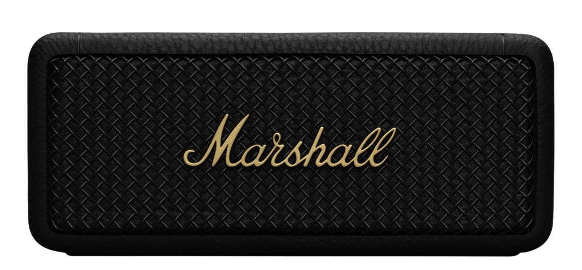 Marshall - Emberton II Portable Bluetooth Speaker - Black/https://offerup.com/redirect/?o=QnJhc3MubGlrZQ== new, comes as shown, bestbuy certified