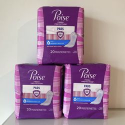 Brand New Poise Pads- $10 For All