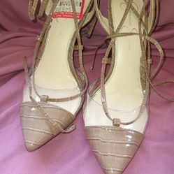 Woman's Ankle Wrap Heels Jessica Simpson 